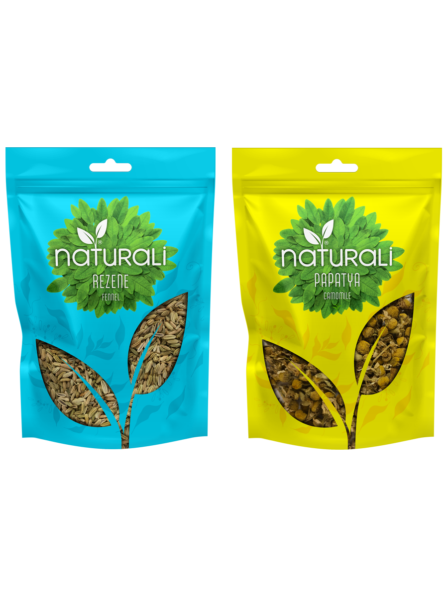Naturali Papatya Çayı 50 Gr - Rezene Çayı 100 Gr