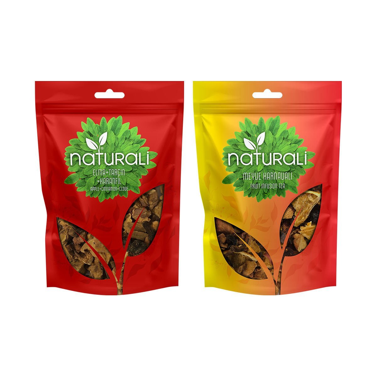 Naturali Meyve Karnavalı 100 gr & Elma Tarçın Karanfil 100 gr